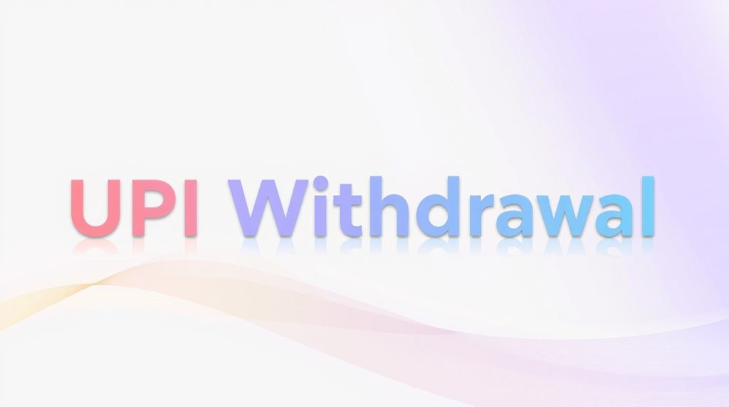 upi withdrawal 